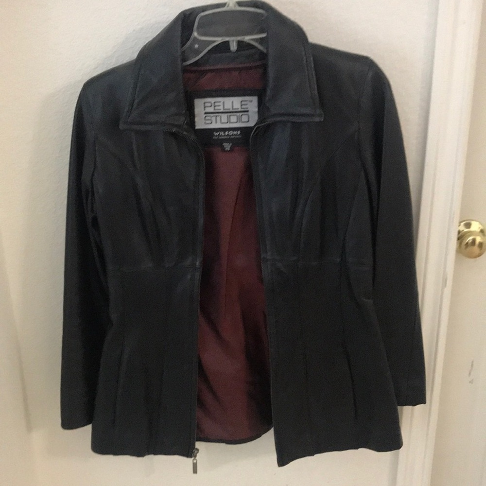 Leather jacket